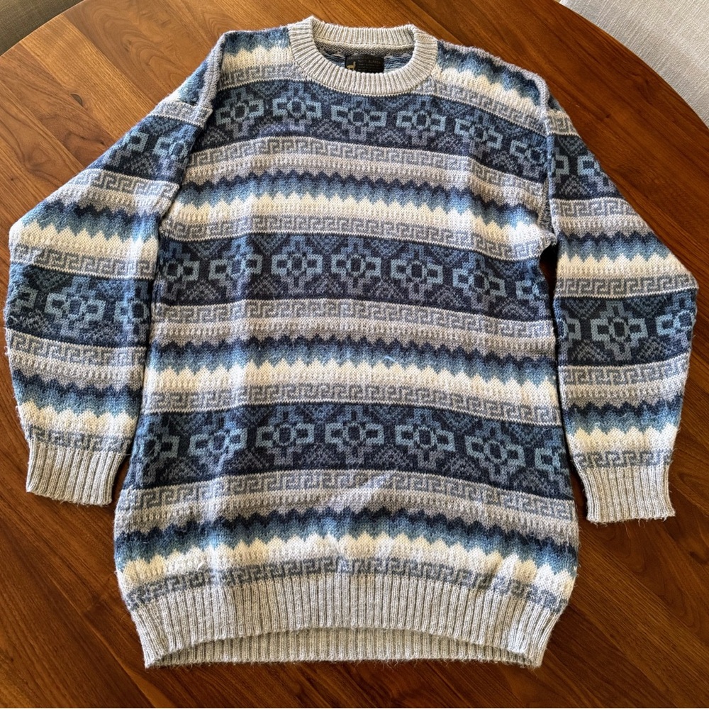 100% Alpaca Wool Crewneck Sweater | Artesantas Inca | Made in Peru
